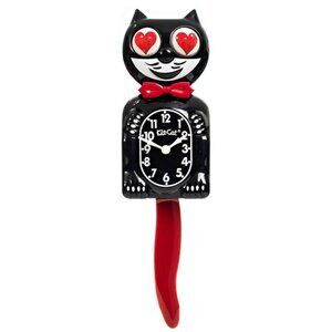 Crimson Royale KIT-CAT CLOCK KAT KLOCK Heart Eyes Limited Edition